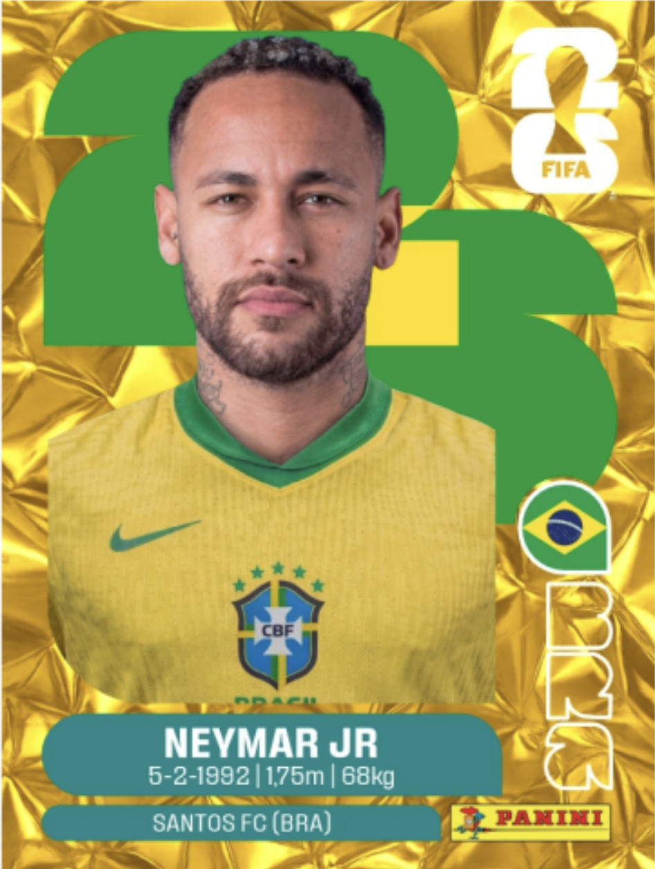 Figurinha Neymar Jr